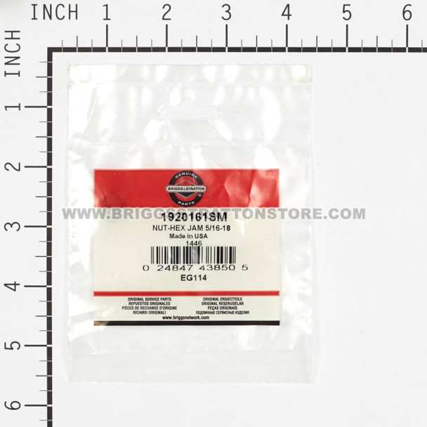 BRIGGS & STRATTON NUT-HEX JAM 5/16-18 1920161SM - Image 3