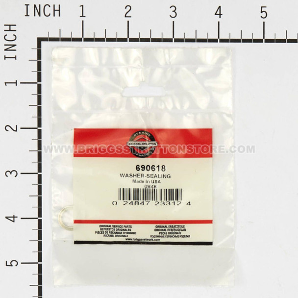 BRIGGS AND STRATTON 690618 - WASHER-SEALING - image 3