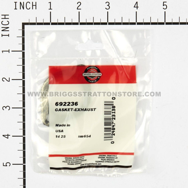 BRIGGS & STRATTON GASKET-EXHAUST 692236 - Image 3 BRIGGS & STRATTON GASKET-EXHAUST 692236 - Image 3