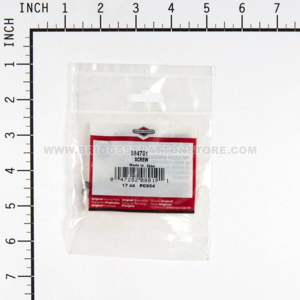 BRIGGS AND STRATTON 594761 - SCREW - image  4