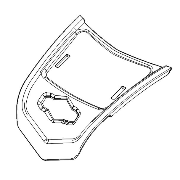 BRIGGS & STRATTON TRIM-BLOWER HOUSING COVER 596037 - Image 1