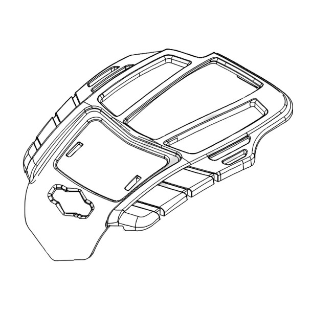 BRIGGS & STRATTON TRIM-BLOWER HOUSING COVER 596095 - Image 1