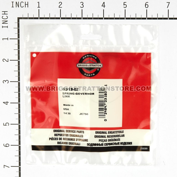 BRIGGS & STRATTON SPRING-GOVERNOR LINK 691842 - Image 3 BRIGGS & STRATTON SPRING-GOVERNOR LINK 691842 - Image 3