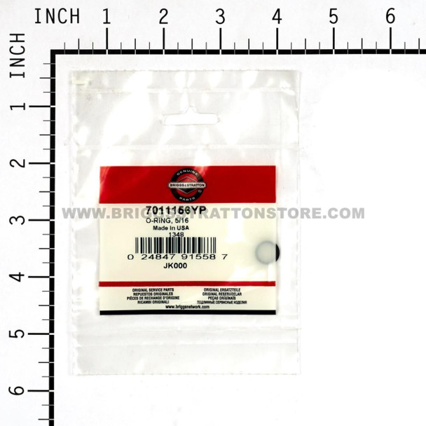 BRIGGS & STRATTON O-RING 5/16 7011156YP - Image 3