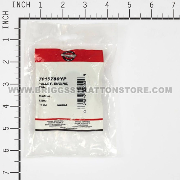 BRIGGS & STRATTON PULLEY ENGINE YEL 7015780YP - Image 3