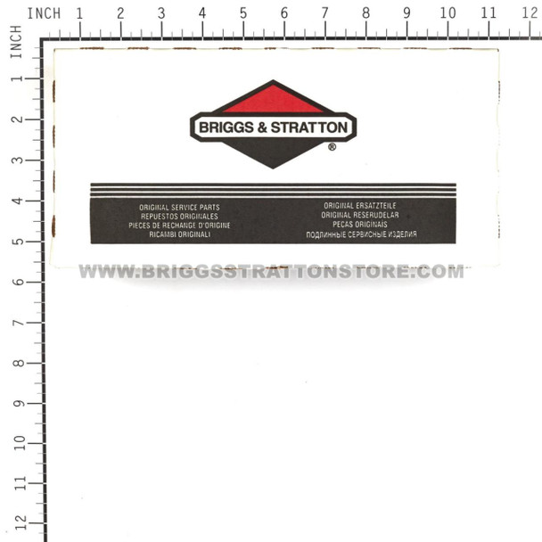 BRIGGS & STRATTON GAS CAP / GAUGE 7019377YP - Image 3