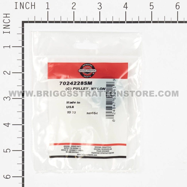 BRIGGS & STRATTON PULLEY NYLON 7024228SM - Image 3