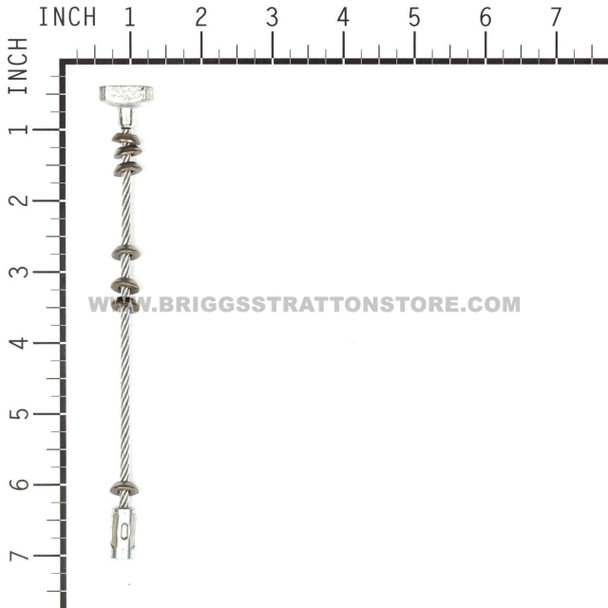 BRIGGS & STRATTON CABLE DECK LIFT 7027429YP - Image 2 BRIGGS & STRATTON CABLE DECK LIFT 7027429YP - Image 2