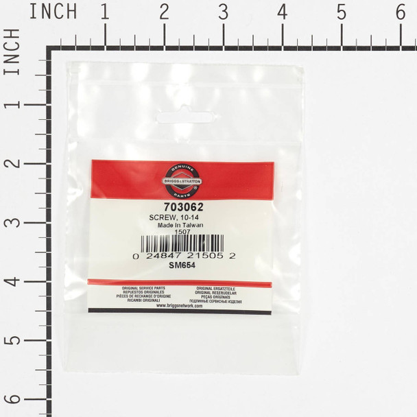 BRIGGS AND STRATTON 703062 - SCREW 10-14 - Image 1