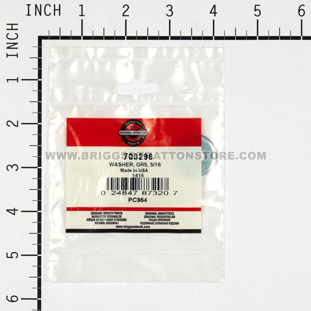 BRIGGS AND STRATTON 703298 - WASHER GR5 5/16 - Image 3 BRIGGS AND STRATTON 703298 - WASHER GR5 5/16 - Image 3