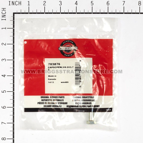 BRIGGS AND STRATTON 703876 - CAPSCREW 3/8-2X3.75 - Image 3 BRIGGS AND STRATTON 703876 - CAPSCREW 3/8-2X3.75 - Image 3