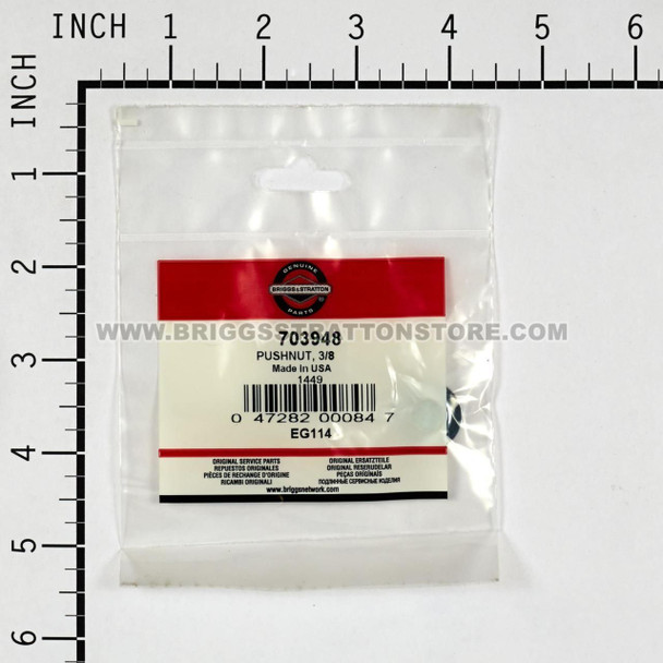 BRIGGS & STRATTON PUSHNUT 3/8 703948 - Image 3