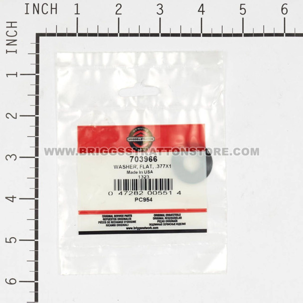 BRIGGS AND STRATTON 703966 - WASHER FLAT .377X1 - Image 3