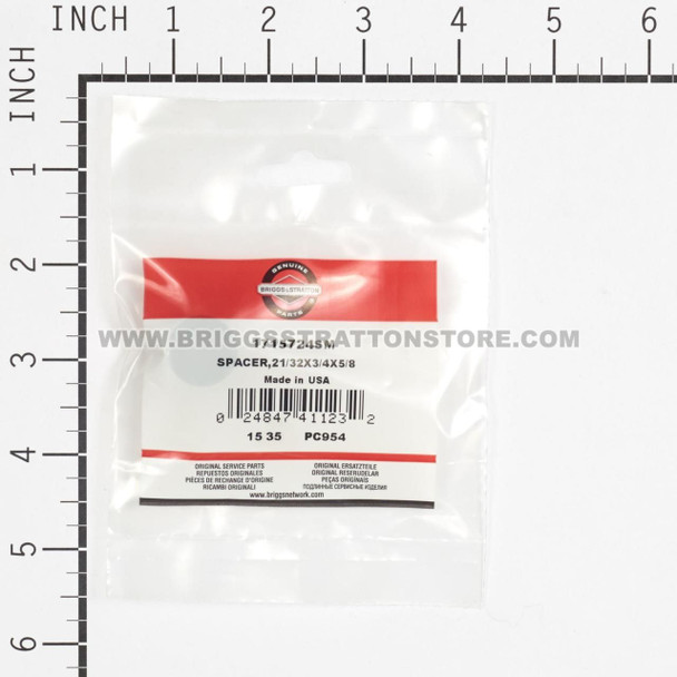 BRIGGS & STRATTON SPACER 21/32X3/4X5/8 1715724SM - Image 3