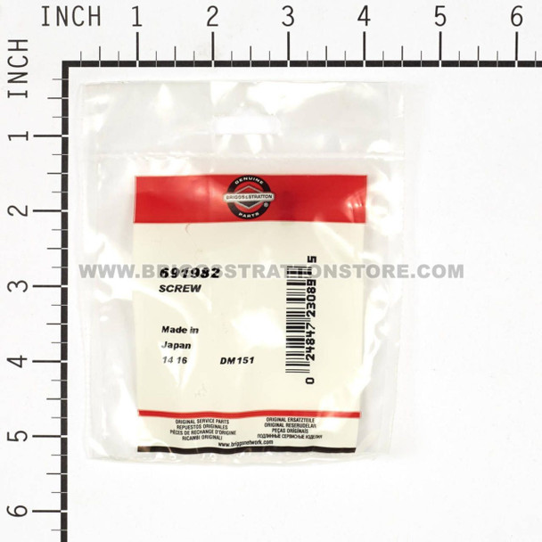 BRIGGS AND STRATTON 691982 - SCREW - image 3