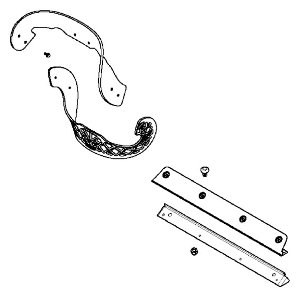 BRIGGS & STRATTON KIT-AUGER FLIGHT/SCRAPER BAR 709879 - Image 1