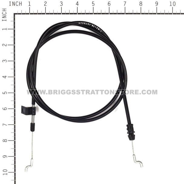 BRIGGS AND STRATTON 7103176YP - CABLE CONTROL ZONE - Image 2