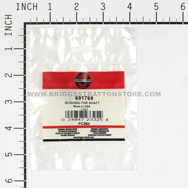 BRIGGS AND STRATTON 691769 - BUSHING-THR SHAFT - image 3 BRIGGS AND STRATTON 691769 - BUSHING-THR SHAFT - image 3