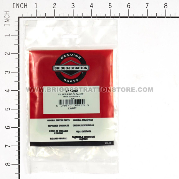 BRIGGS & STRATTON FILTER-PRE CLEANER 711460 - Image 4