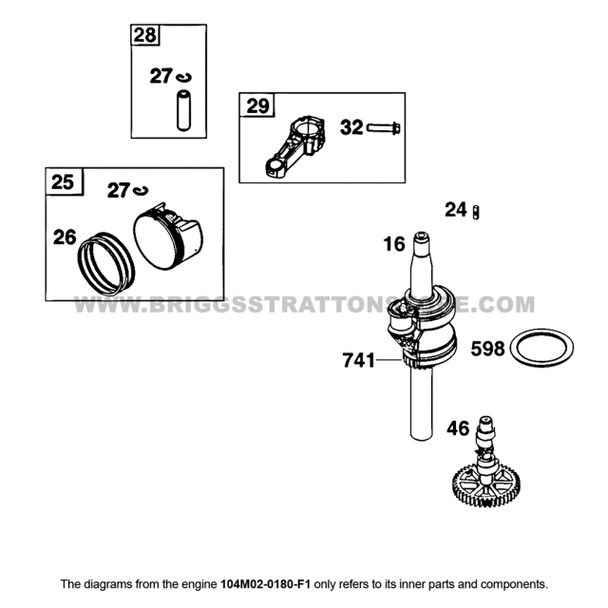Briggs And Stratton 104M02-0180-F1 - Engine Packed Single Carton - Image 6