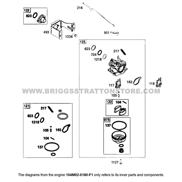 Briggs And Stratton 104M02-0180-F1 - Engine Packed Single Carton - Image 12