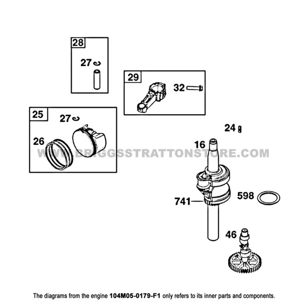 Briggs And Stratton 104M05-0179-F1 - Engine Packed Single Carton - Image 5