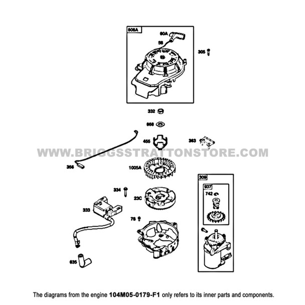 Briggs And Stratton 104M05-0179-F1 - Engine Packed Single Carton - Image 10
