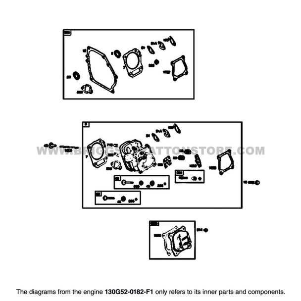 BRIGGS & STRATTON 182-F1 - ENGINE 900 SERIES 130G52-0182-F1 - Image 10