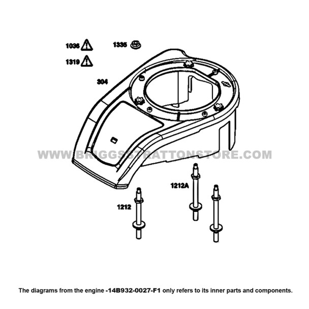 Briggs And Stratton 14B932-0027-F1 - Engine Packed Single Carton - Image 6