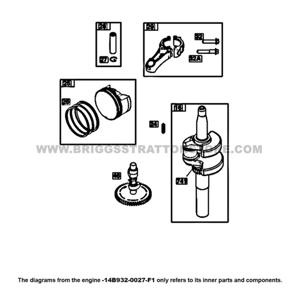 Briggs And Stratton 14B932-0027-F1 - Engine Packed Single Carton - Image 14