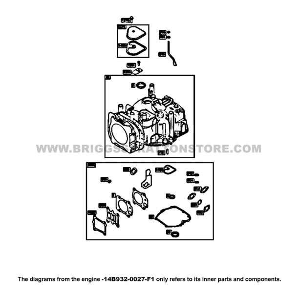 Briggs And Stratton 14B932-0027-F1 - Engine Packed Single Carton - Image 15
