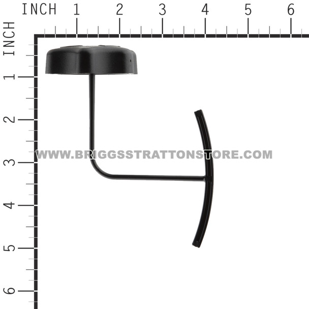 Briggs & Stratton Fuel Tank Cap 596250 - Image 6 Briggs & Stratton Fuel Tank Cap 596250 - Image 6