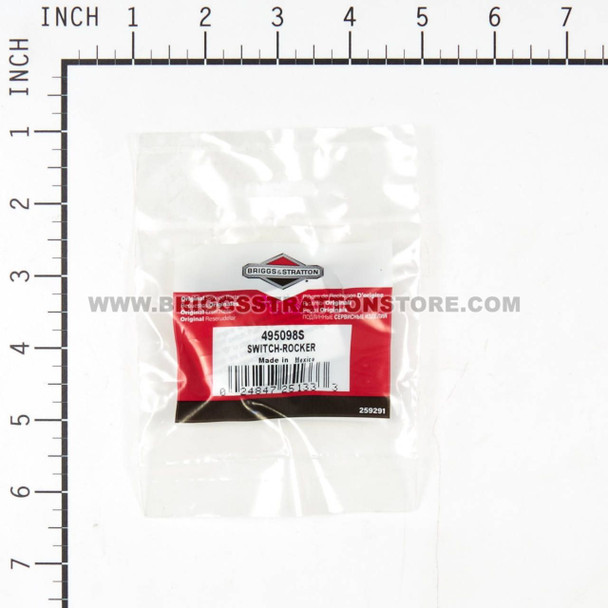 BRIGGS & STRATTON SWITCH-ROCKER 495098S - Image 4
