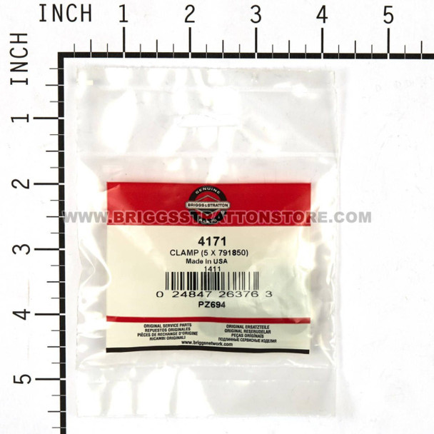 BRIGGS & STRATTON CLAMP (5 X 791850) 4171 - Image 4
