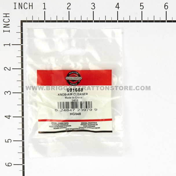 BRIGGS & STRATTON KNOB-AIR CLEANER 691668 - Image 4
