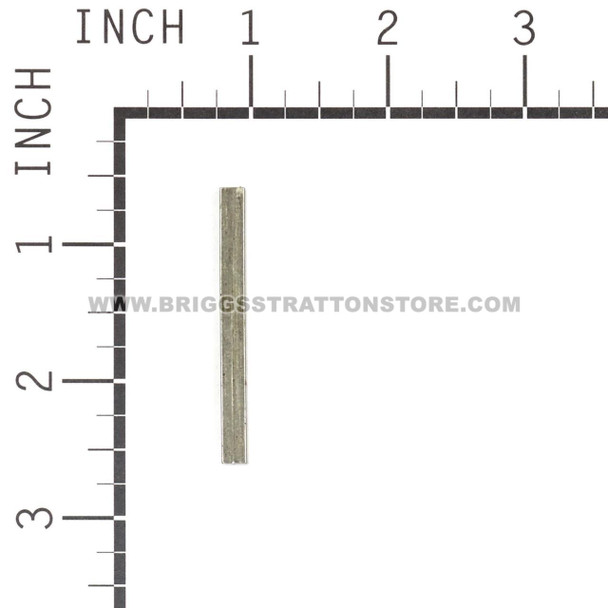 BRIGGS & STRATTON SQUARE KEY- 3/16 21553MA - Image 2