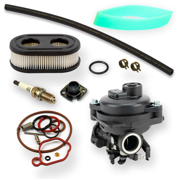 594926 Carburetor 593260 Air Filter 491055S Spark Plug Kit Foam Filter 595191 Line Fuel 791766 O-Ring 270344S OEM 594926 Carburetor 593260 Air Filter 491055S Spark Plug Kit Foam Filter 595191 Line Fuel 791766 O-Ring 270344S OEM