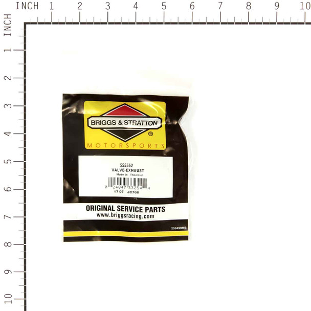 Briggs and Stratton 555552 - VALVE-EXHAUST OEM