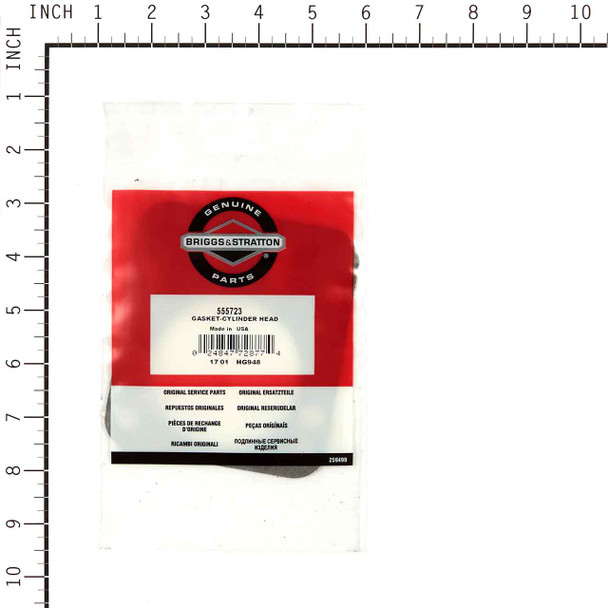 Briggs and Stratton 555723 - GASKET-CYLINDER HEAD OEM