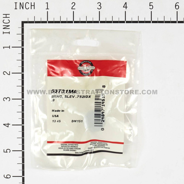 BRIGGS & STRATTON BRNG SLEV .752IDX .8 53731MA - Image 3