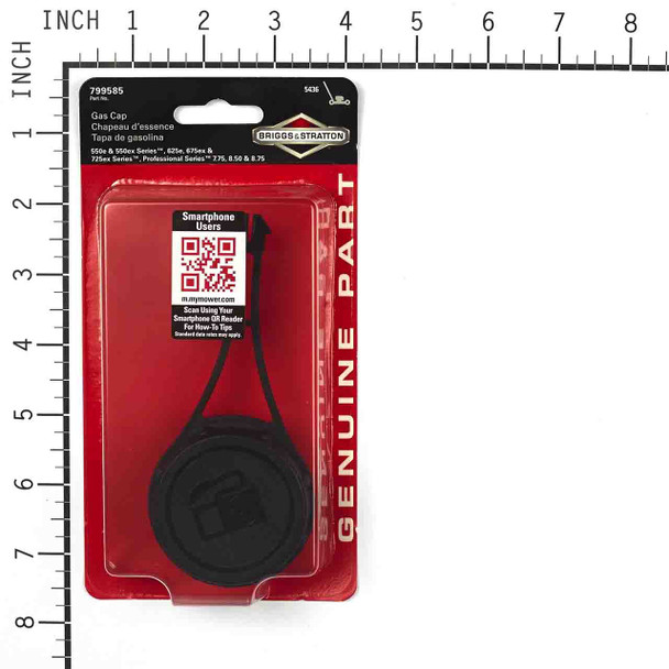 BRIGGS AND STRATTON 5436K - CAP-FUEL TANK (Briggs OEM part)