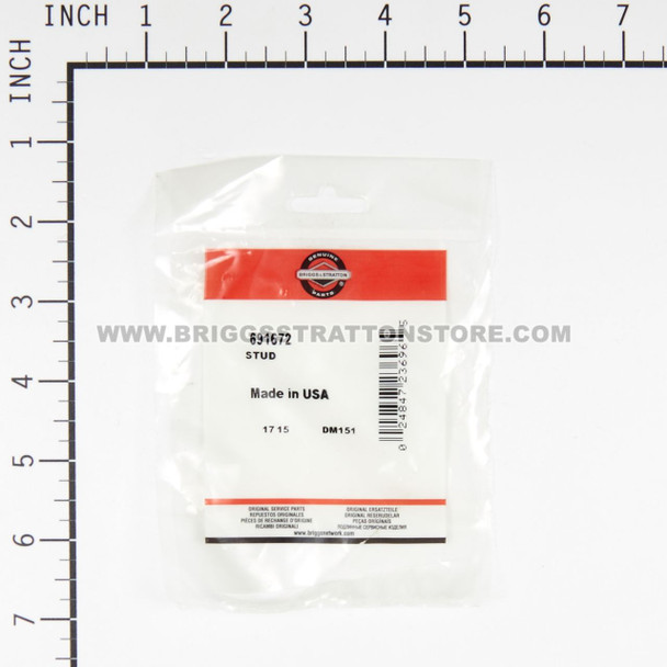 BRIGGS & STRATTON STUD 691672 - Image 3