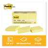 POST IT NOTE YELLOW 1-1/2" X 2"