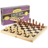 Natural Wooden Folding Chess Game with Staunton