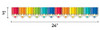 Core Decor Colorful Doodle Pencils Border 48'