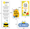 Busy Bees Bee Positive Mini Bulletin Board 13pcs