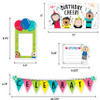 Stick Kids Happy Birthday Mini Bulletin Board 20pc