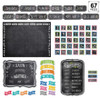 Chalk It Up! Calendar Set Bulletin Board 67pcs