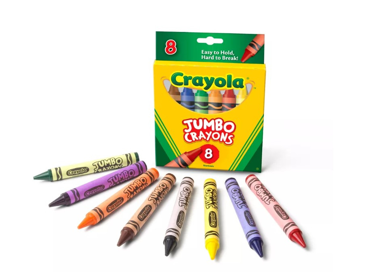 Crayola Triangular Crayons - 8 pack