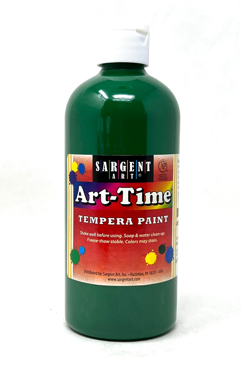 TEMPERA PAINT ART TIME GREEN   IMG 3127  81355.1656608957 